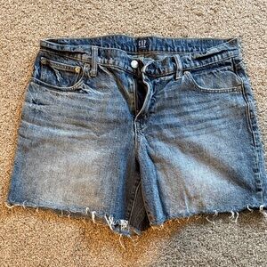 GAP Women's Faded Blue Jean Shorts